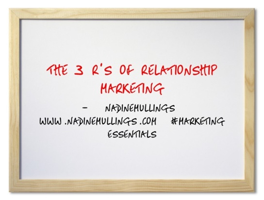 The 3 R's of Relationship Marketing
