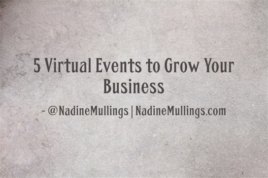 5 Virtual Events to Grow Your Business